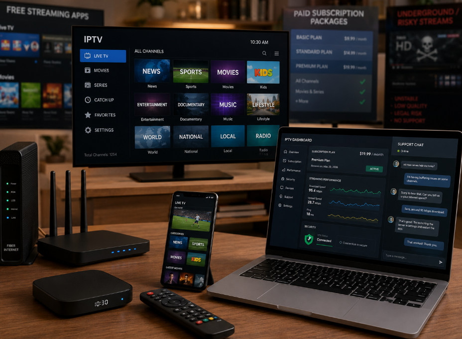 Ultimate Guide To IPTV in 2026! (free, paid, & underground)